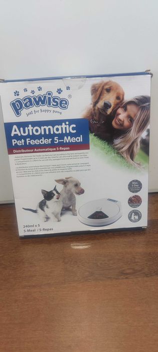 Alimentador Automático Pawise 5 Refeições – Como Novo!