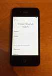 Apple IPHONE 4S Czarny 8 GB