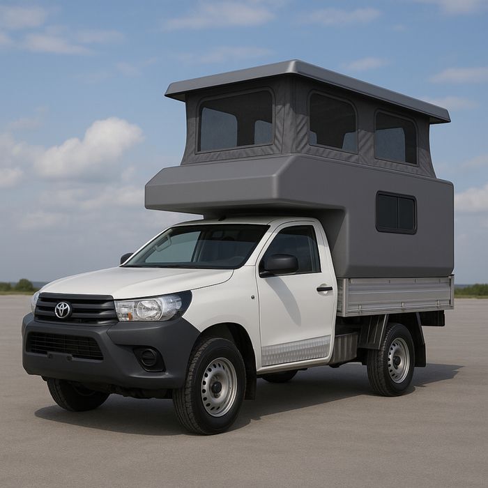 Celula Camper amovivel para Pick-Up