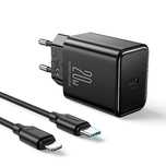 Ładowarka Usb C 20w Pd Joyroom Jr-tcf06 z kablem Usb C - Lightning - c