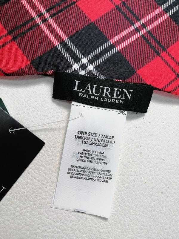 Ralph Lauren новый Шелковый шарф оригинал