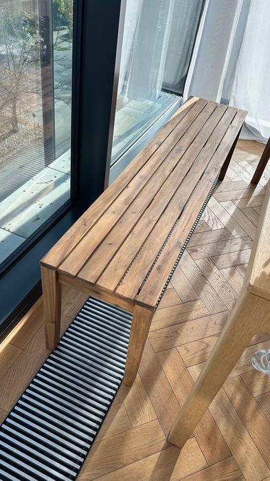 Ławka Denia 160 x 35,5 x 45 cm akacja