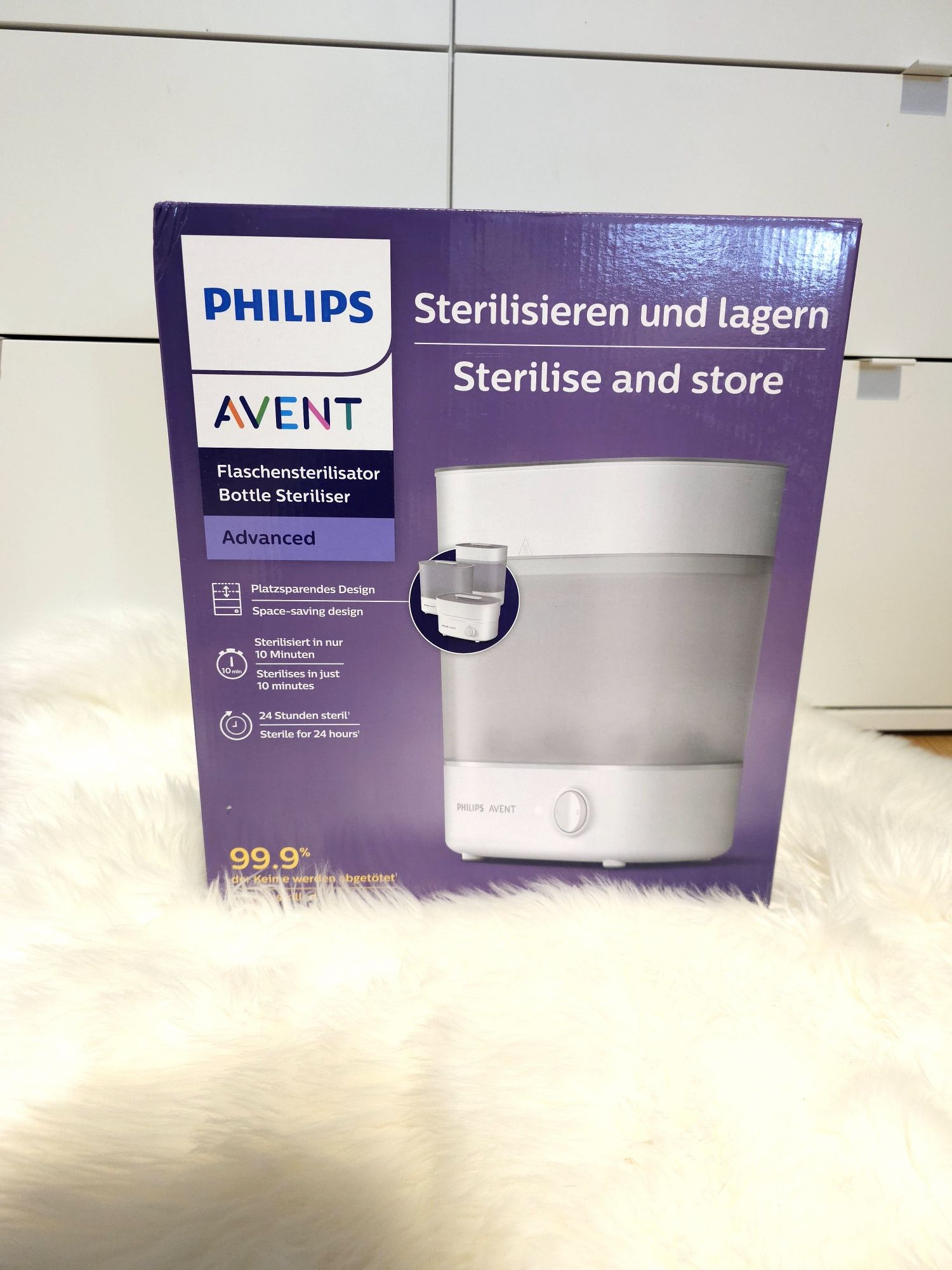 Sterylizator butelek i smoczków. Philips Avent Advanced