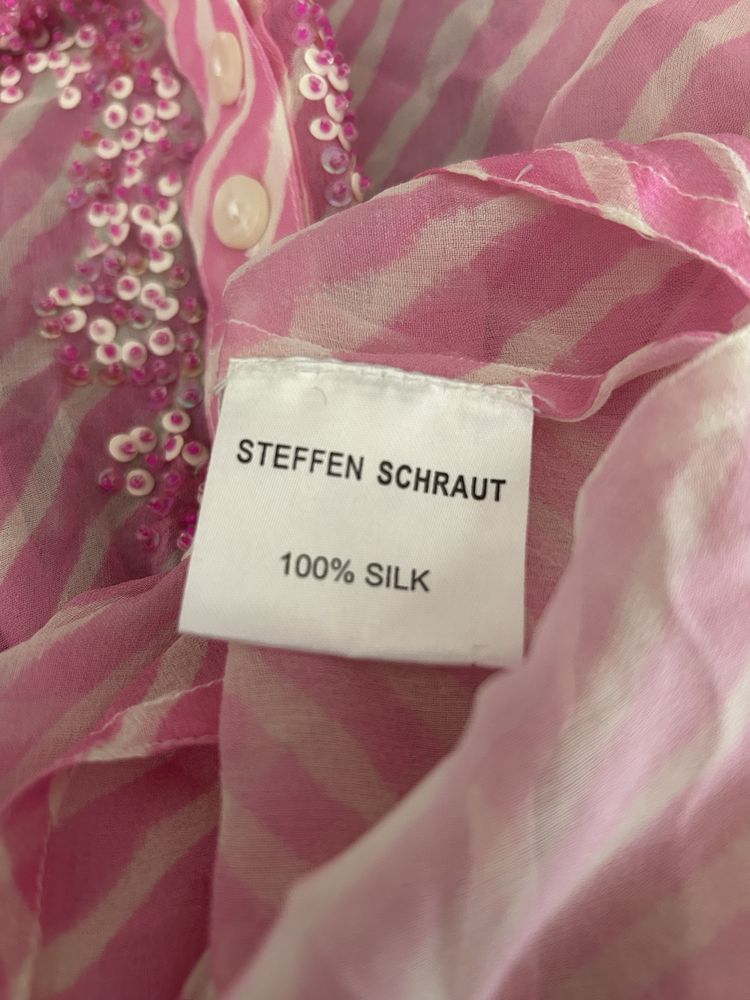 Steffen Schraut tunika 100% jedwab XL