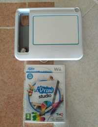 Jogo + game tablet uDraw Studio para Wii