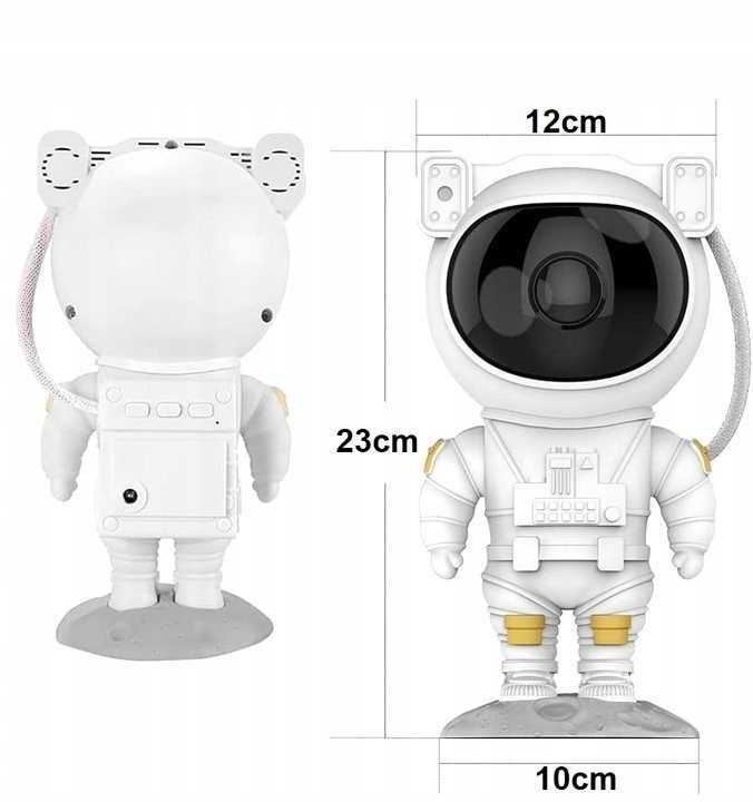 PROJEKTOR GWIAZD Lampka Nocna Rzutnik Dla Dzieci Led Laserowy KOSMOS
