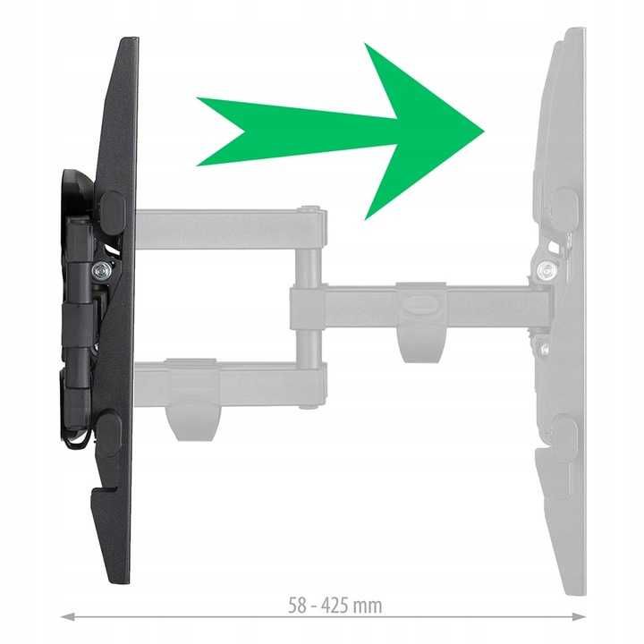 WIESZAK UCHWYT do telewizora TV 32-70 cali MOCNY do 40kg