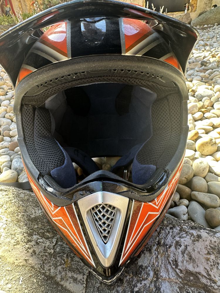 Capacete moto cross CMS