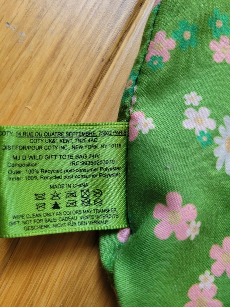 Sztruksowa torba typu shopper marki Marc Jacobs