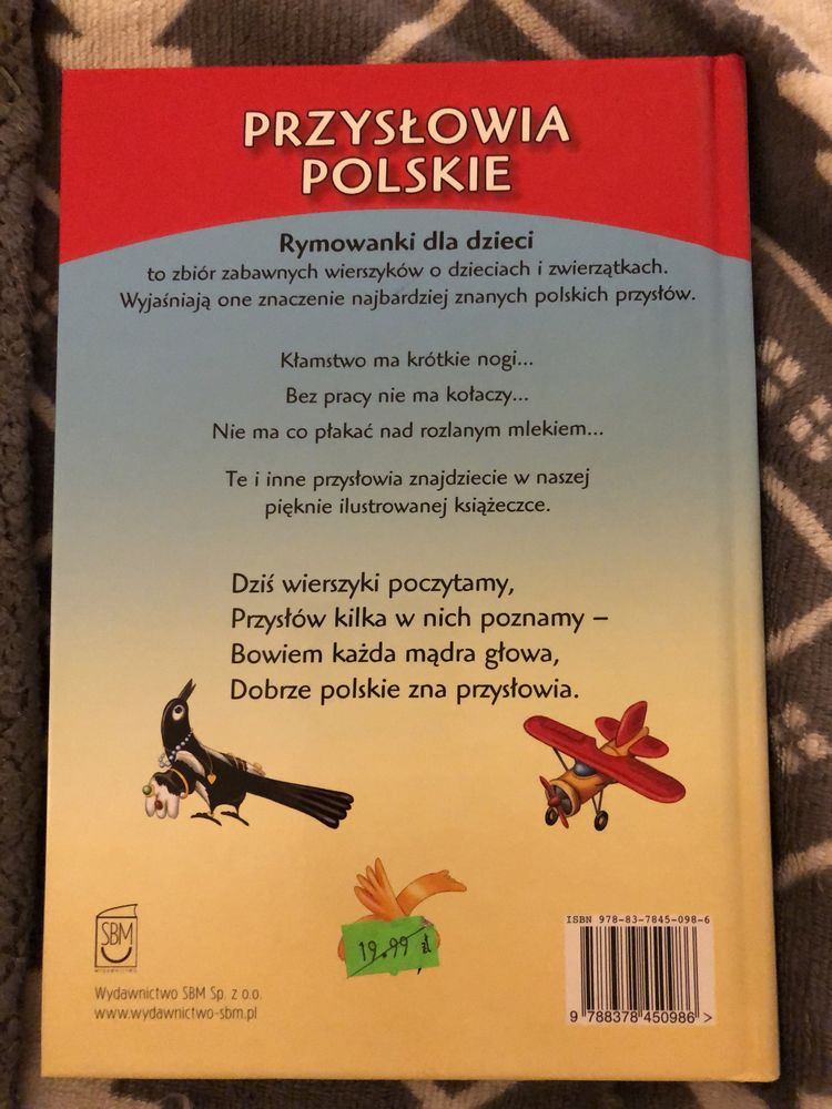 „Przysłowia polskie” Rymowanki dla dzieci