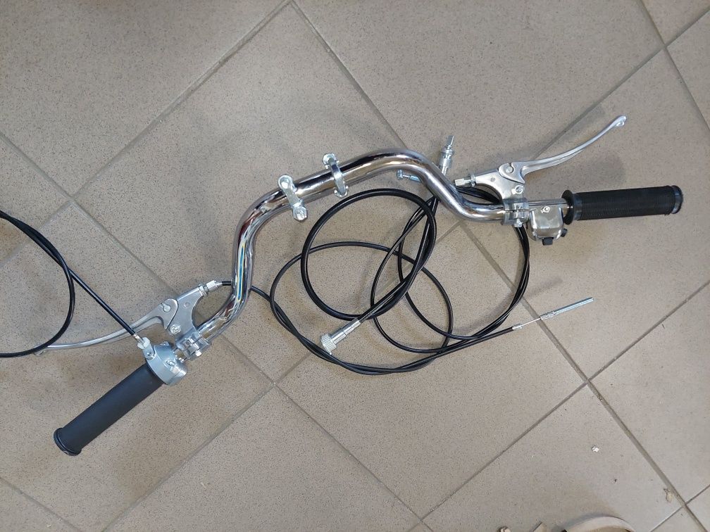 Nowa kpl kierownica wsk 125 m06 b3 jednoramowa kos gil kobuz