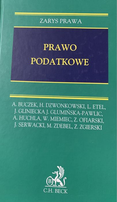 Prawo podatkowe Buczek Dzwonkowski