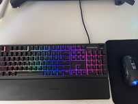 Steelseries apex 3 combo myszka roccat kain 200 + podkladka