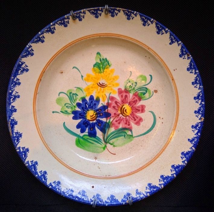 Prato Faiança Portuguesa Séc XIX 3