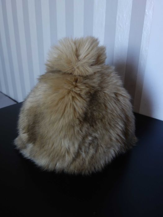 Czapa-puchacz ZARA, piękna i mega-ciepła! Obwód głowy 60 cm