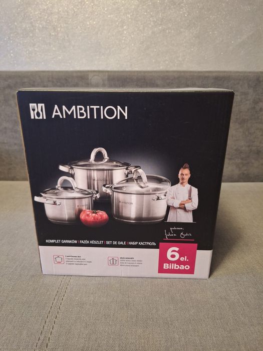 Garnki Ambition 3 sztuki