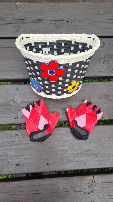 Koszyk koszyczek na rower dzieciecy plus gratis !