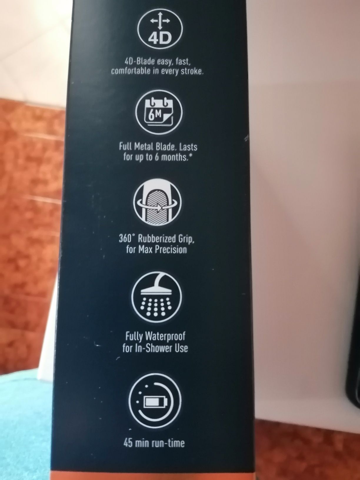 Gillette bateria nova