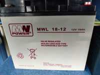 AKUMULATOR AGM MWL 18-12 18Ah 12V - nowy