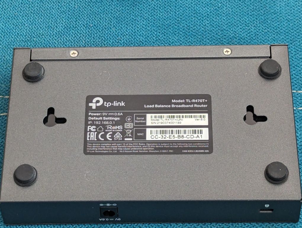 TP Link TL-R470T+ Router Do Dzielnia Pasma Zarządzanie Internetem