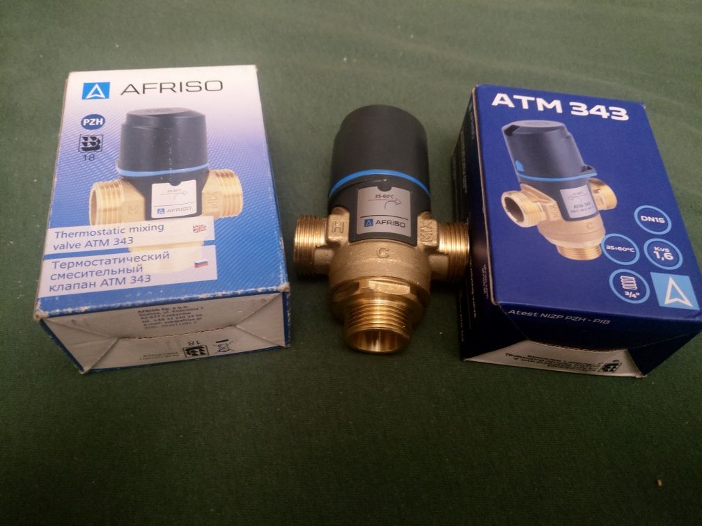 Zawór termostatyczny atm 343afriso