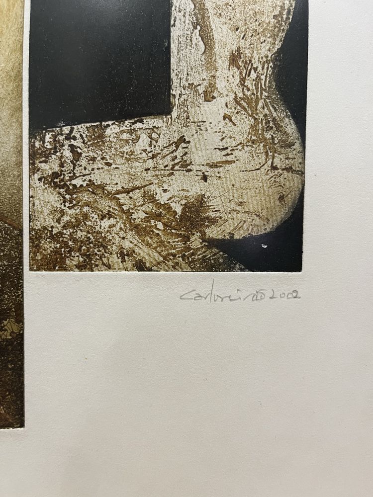 Serigrafia Carlos Eirão - assinada pelo Artista