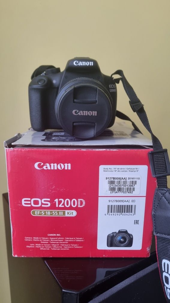 Aparat Canon EOS 1200D JAK NOWY!