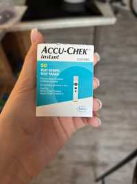 Продам тест-полоски для глюкометра Accu-Chek Инстант (50 шт)