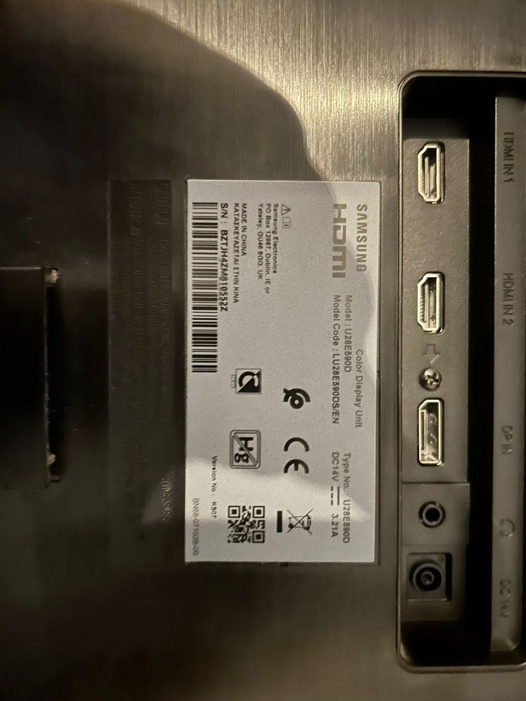 Monitor de computador 4K UHD LED