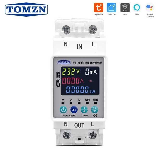 Розумний WiFi автоматичний вимикач TOMZN / TAXNELE / SMTONOFF / ATORCH