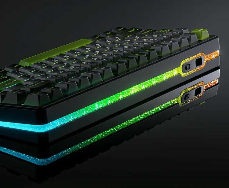 Магнітна клавіатура VGN NEON HE+ (TTC Elf King, RT 0,005mm) + укр.літ.