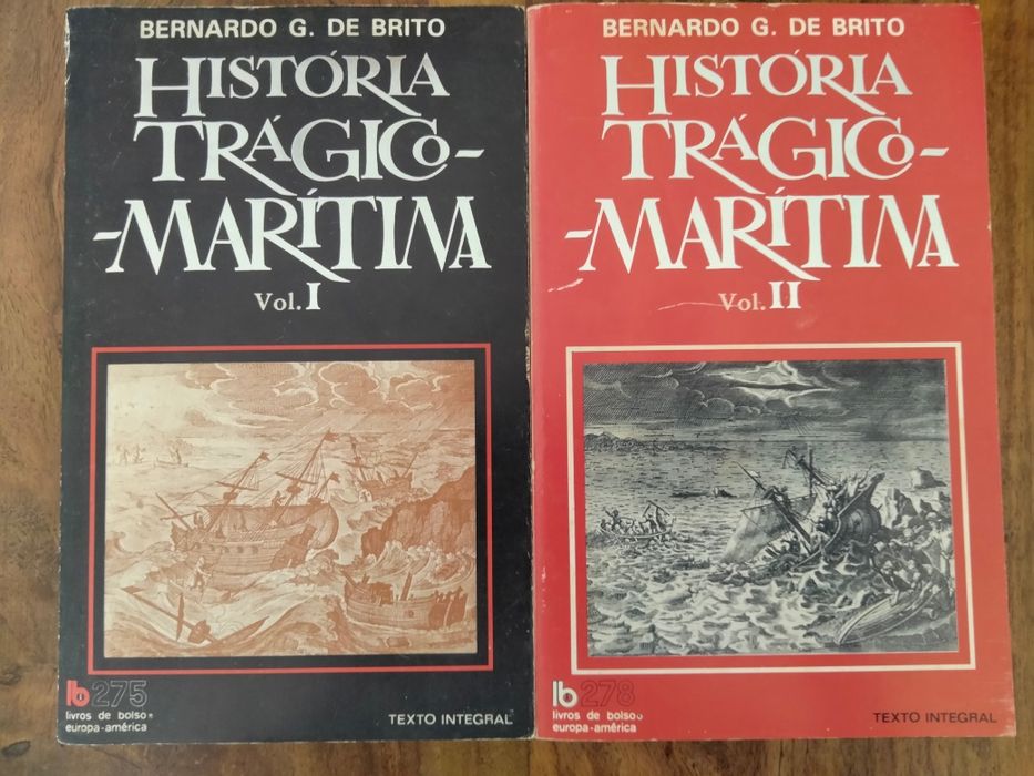 História Trágico Marítima de Bernardo G. de Brito, 2 vols