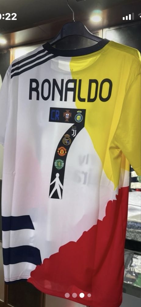 Camisola do cristiano ronaldo cr7 xl
