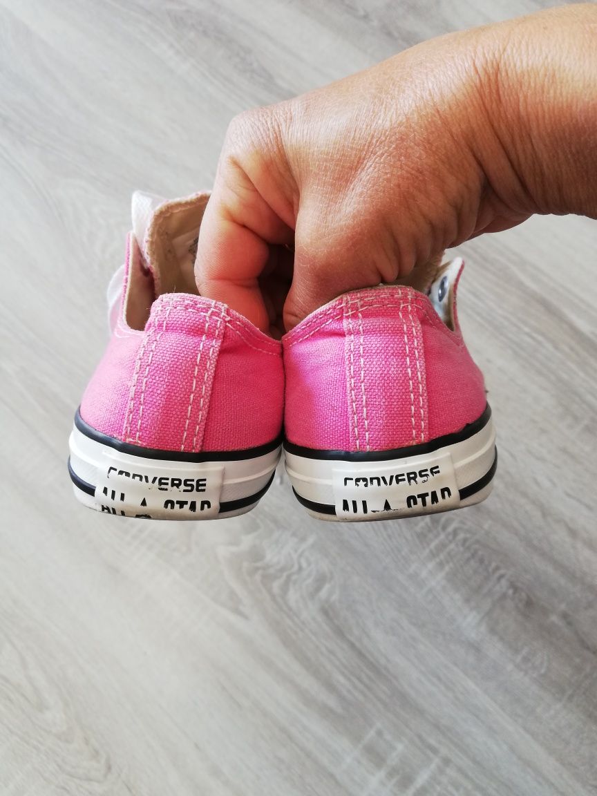 Trampki damskie Converse All Star różowe. R. 35.