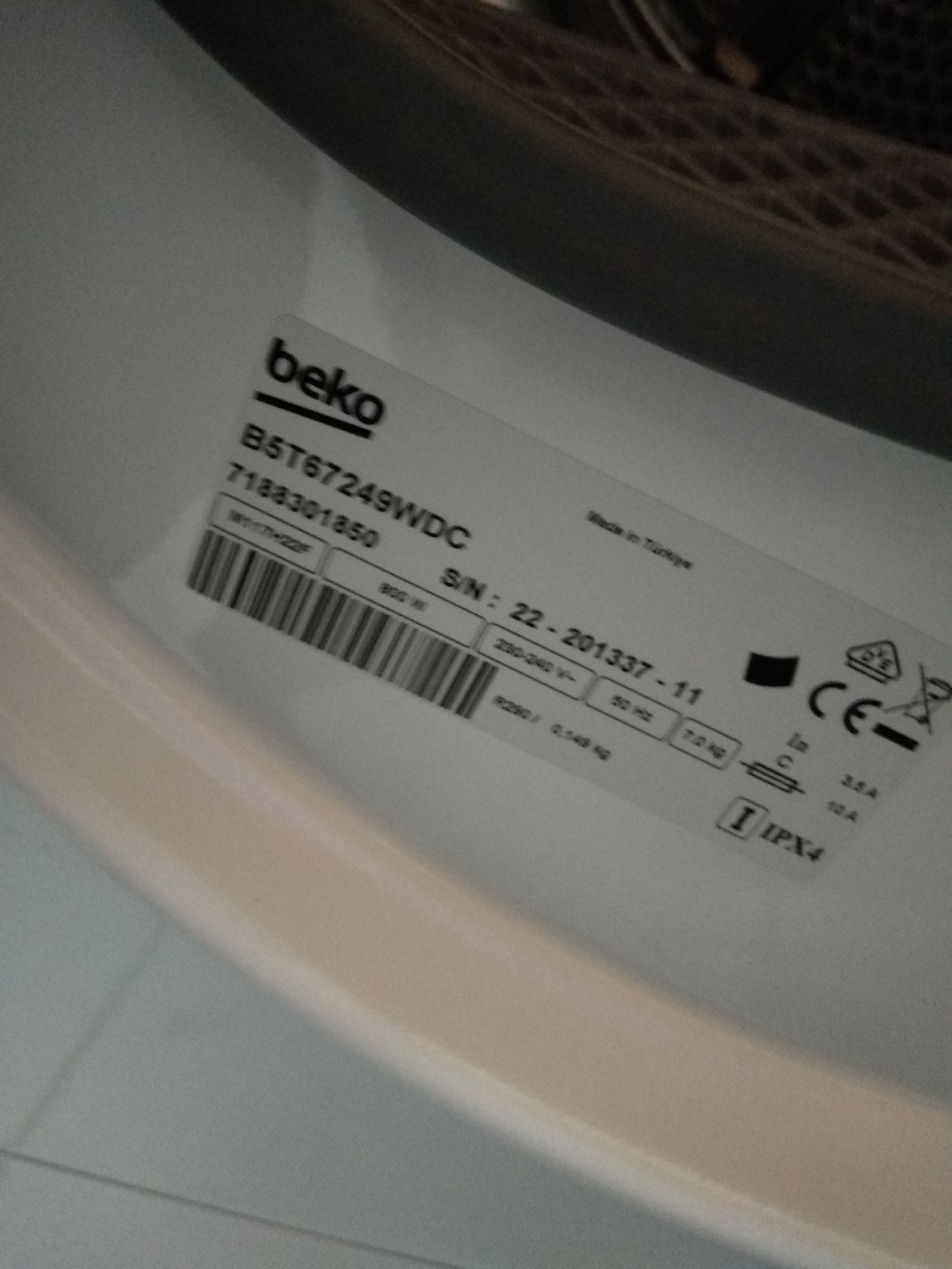 OUTLET Janki ul Wspólna 6 Suszarka BEKO B5T67249WDC