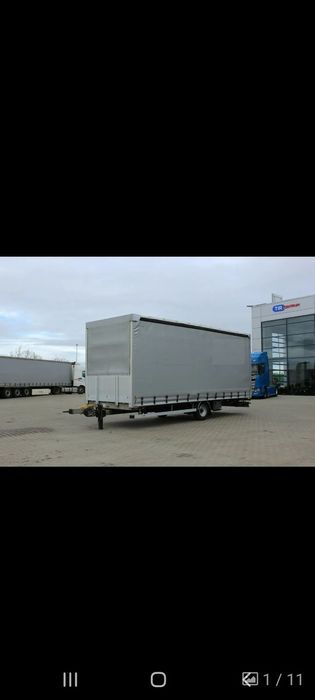 PJL05N  Przyczepa Tandem Górny Zaczep. Stan BDB Fv23%