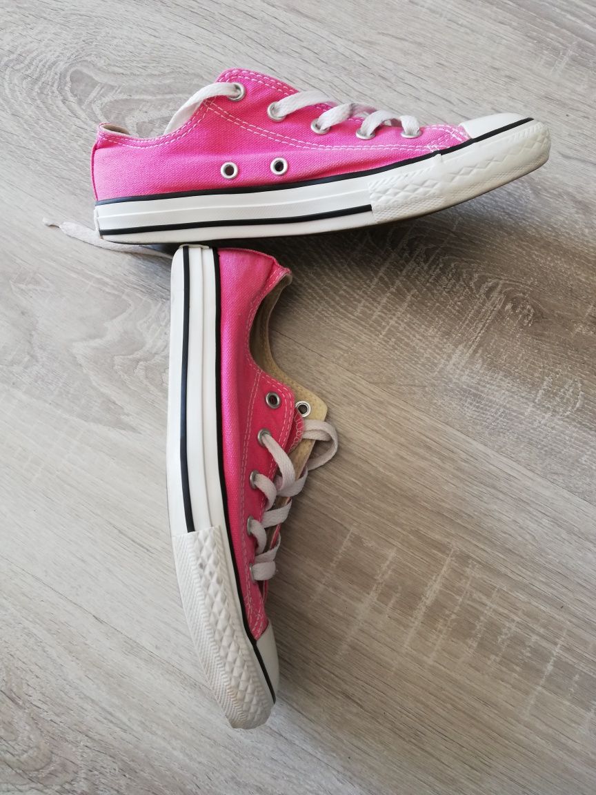 Trampki damskie Converse All Star różowe. R. 35.