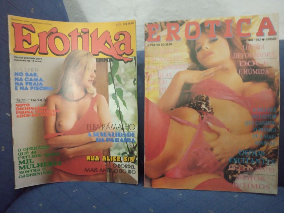 Lote de revistas: Homem, Internacional, Close, Erotika