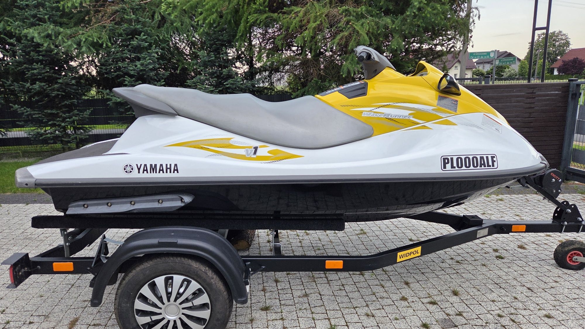 Yamaha V1 skuter wodny 2017 wraz z przyczepą