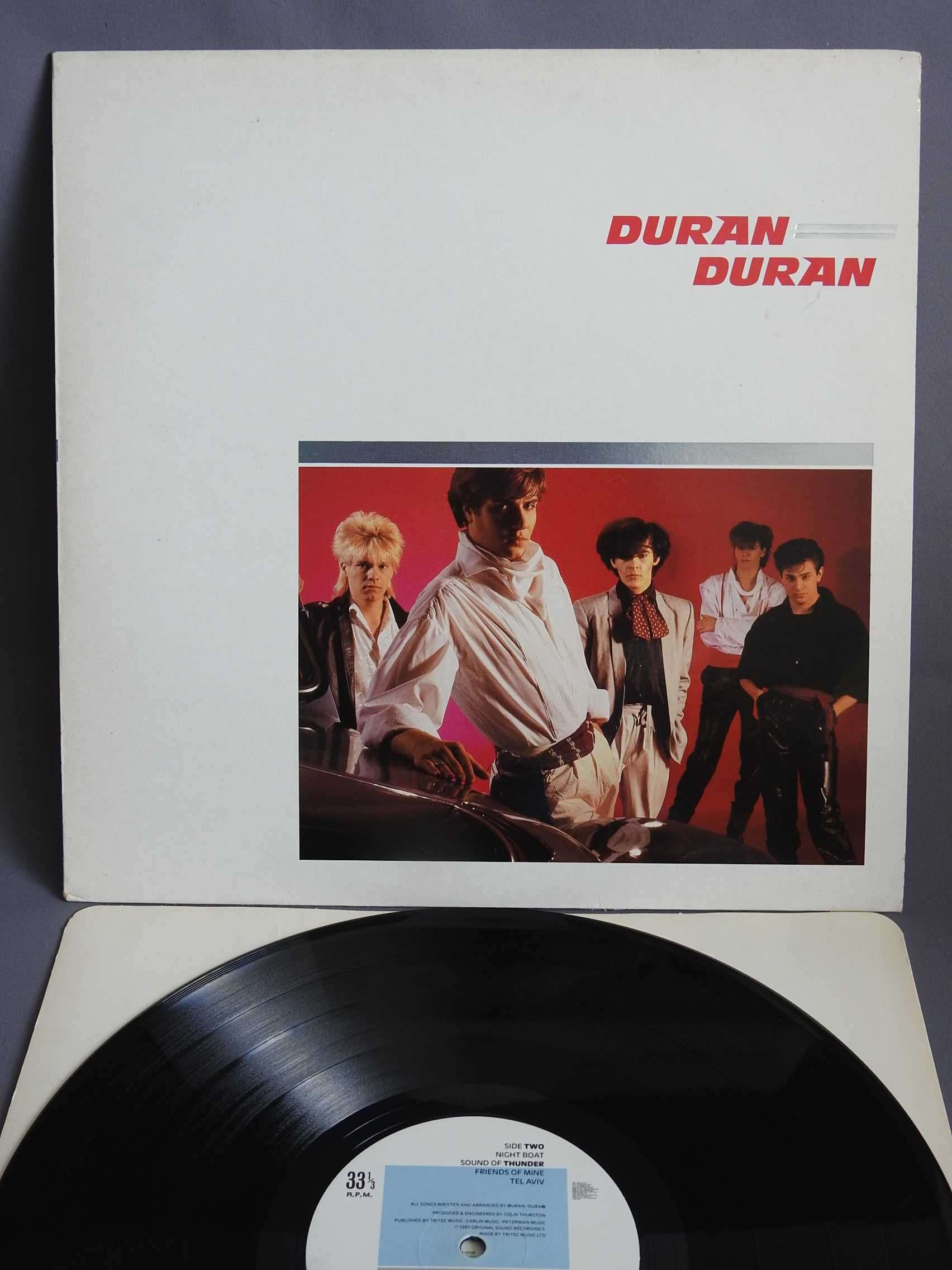 Duran Duran *Duran Duran* LP UK 1981 Британская пластинка EX+ 1 press