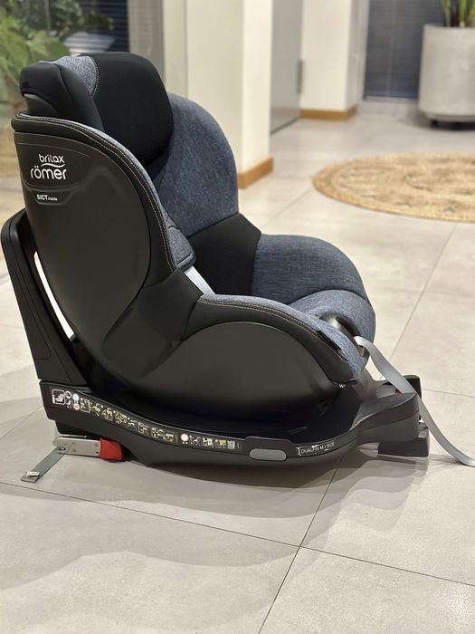 Britax Romer Fotelik Dualfix M I-SIZE blue marble