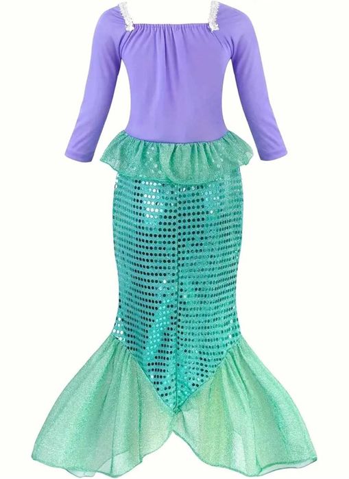 Strój Mała Syrenka Ariel Arielka, r. 116/122 przebranie