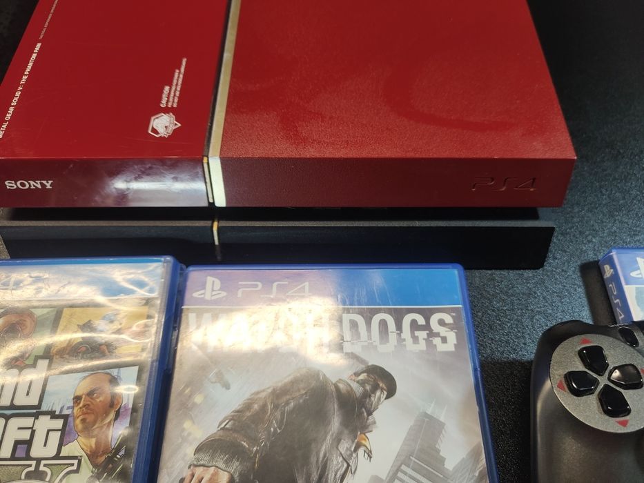 PlayStation 4 edição limitada metal gear solid