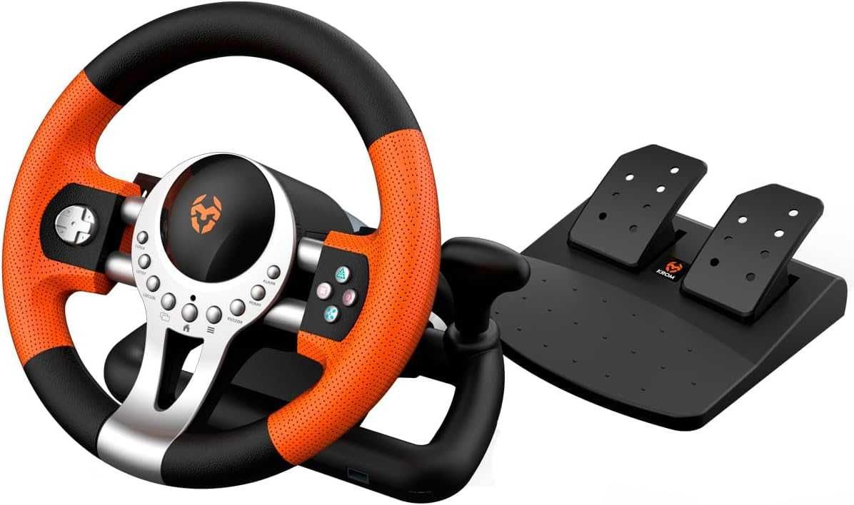 KROM K-DRIVER zestaw kierownicy i pedałów PC, PS3, PS4 i XBOX Nowe