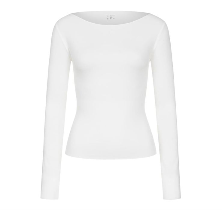 Лонгслів з легкою прозорістю Tina milk Hey Becca