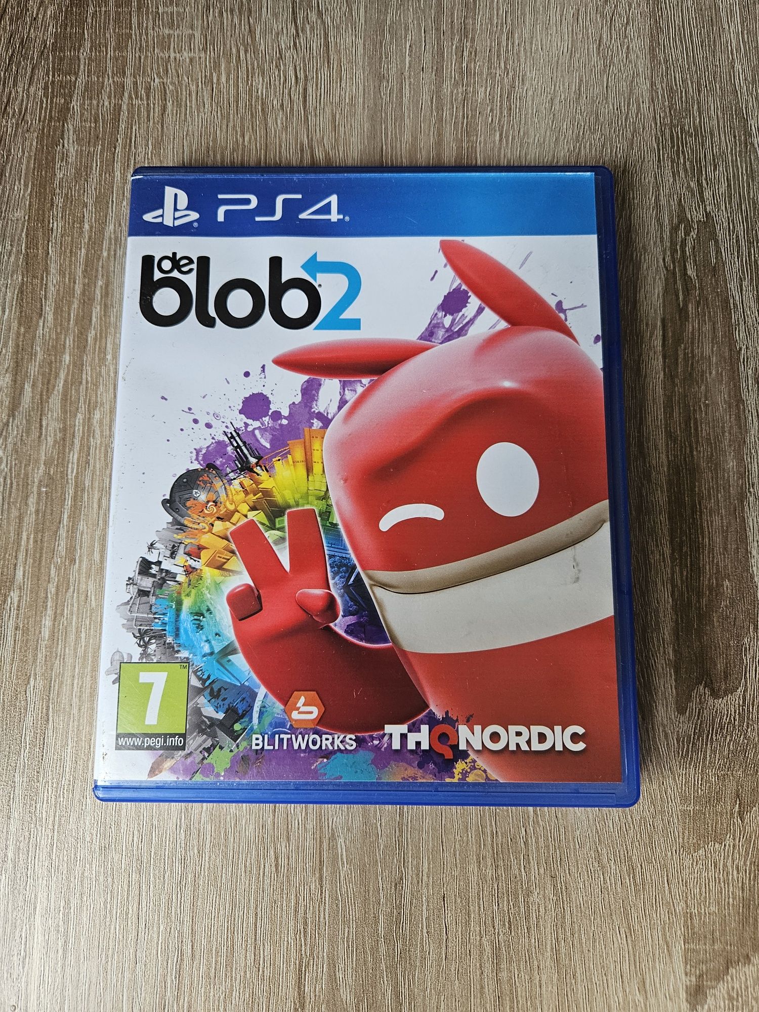 Gra De Blob 2 PS4 Ps5 dla dzieci