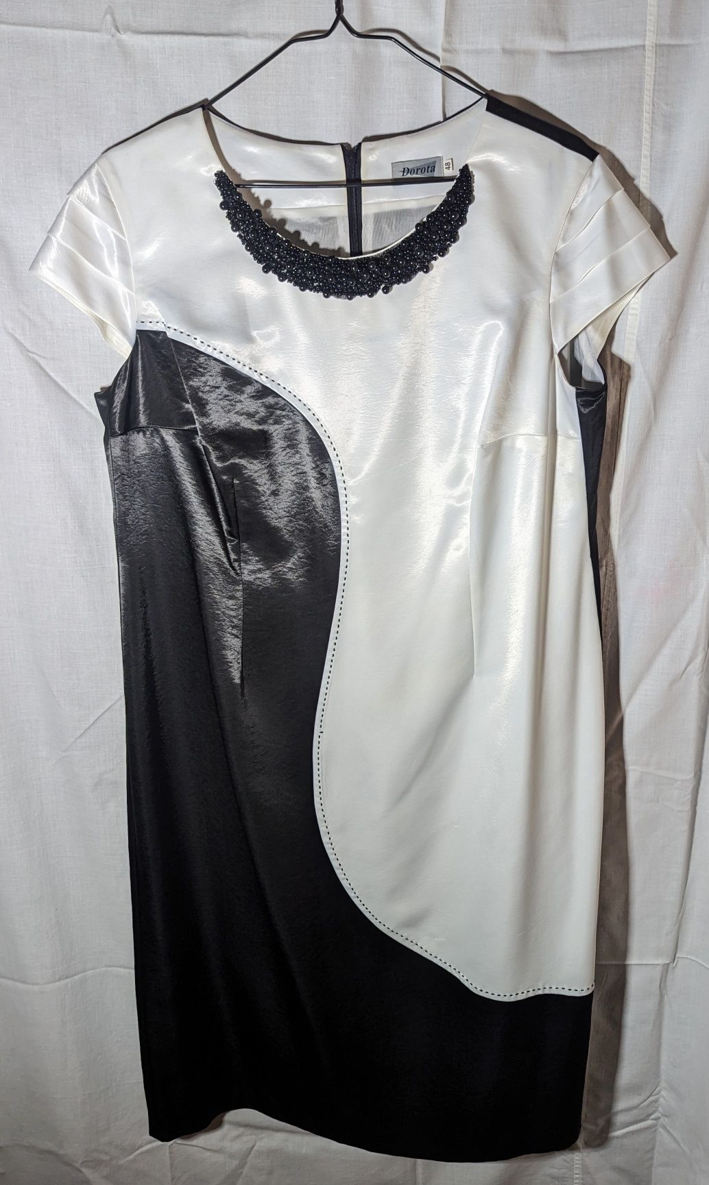 Чорно-біле вечірнє плаття Dorota, стан відмінний