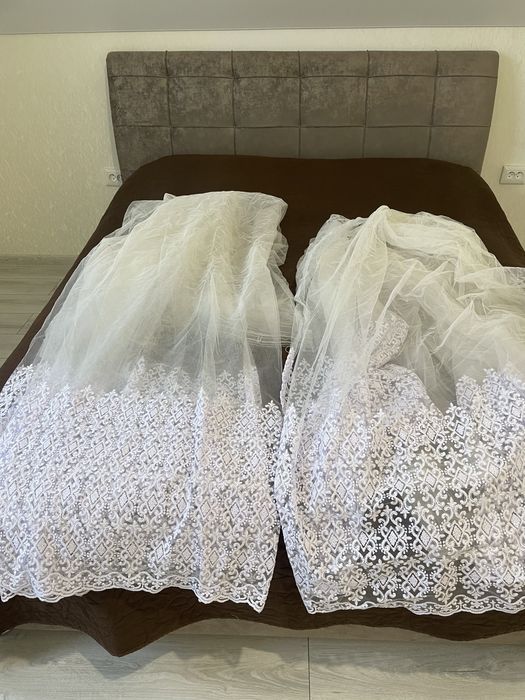 Тюль фатін однотона