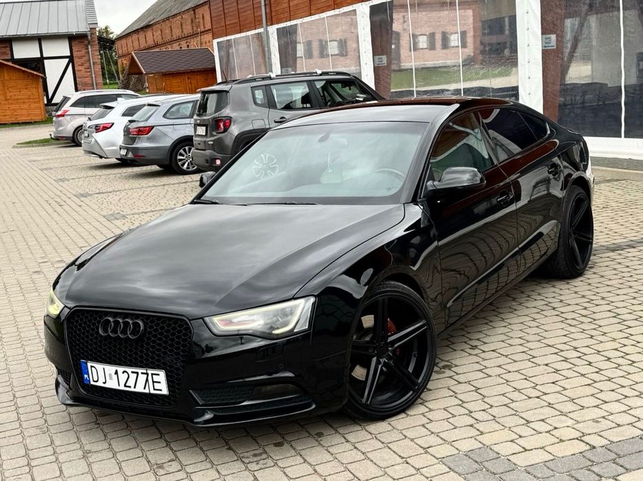 Audi A5 Sportback 2013r Lift 2.0 TDi 177km Quattro S Tronic Airride RS Pak Stan Idealny