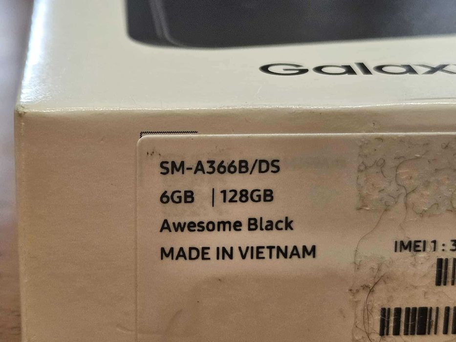 Smartfon SAMSUNG Galaxy A36 5G 6/128GB 6.7" 120Hz Czarny SM-A366